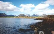 Berge auf der Insel Langøya (Versterålen)